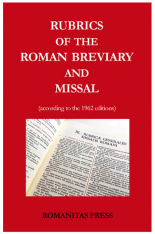 Rubrics of the Roman Breviary and Missal